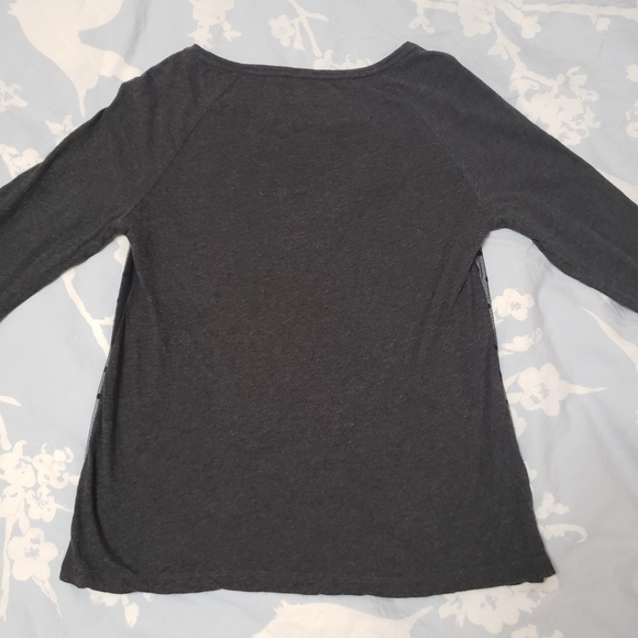 Loft Polka Dot Raglan Sleeve Top - Picture 4 of 4